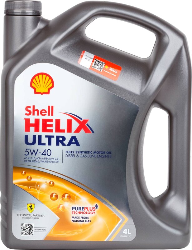 Олива моторна shell (acea a3/b3, a3/b4 bmw l-01 mb 229.5/226.5 vw 502.00/505.00 rn 0700/0710 psa b71 2296 porsche a40 fiat 9.55535.z2), Shell