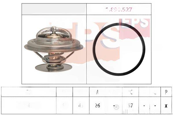 Термостат, охолоджувальна рідина, 87°C, Eps 1880385