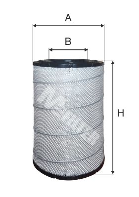 Повітряний фільтр, Mfilter A541