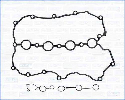 Комплект ущільнень, кришка голівки циліндра, VW К-кт прокладок клап. крышки прав. TOUAREG 4.2 06-, AUDI Q7 06, Ajusa 56053000