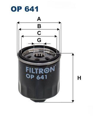 Оливний фільтр, Filtron OP641