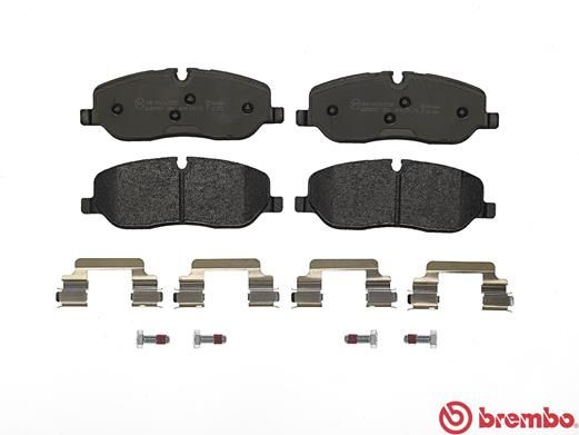 Комплект гальмівних накладок, дискове гальмо, Brembo P44014