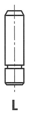 Напрямна клапана, 39мм, 6мм, 11,05мм, Freccia G11221