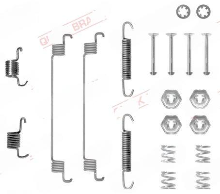 Комплект приладдя, гальмівна колодка, Quick Brake 105-0651