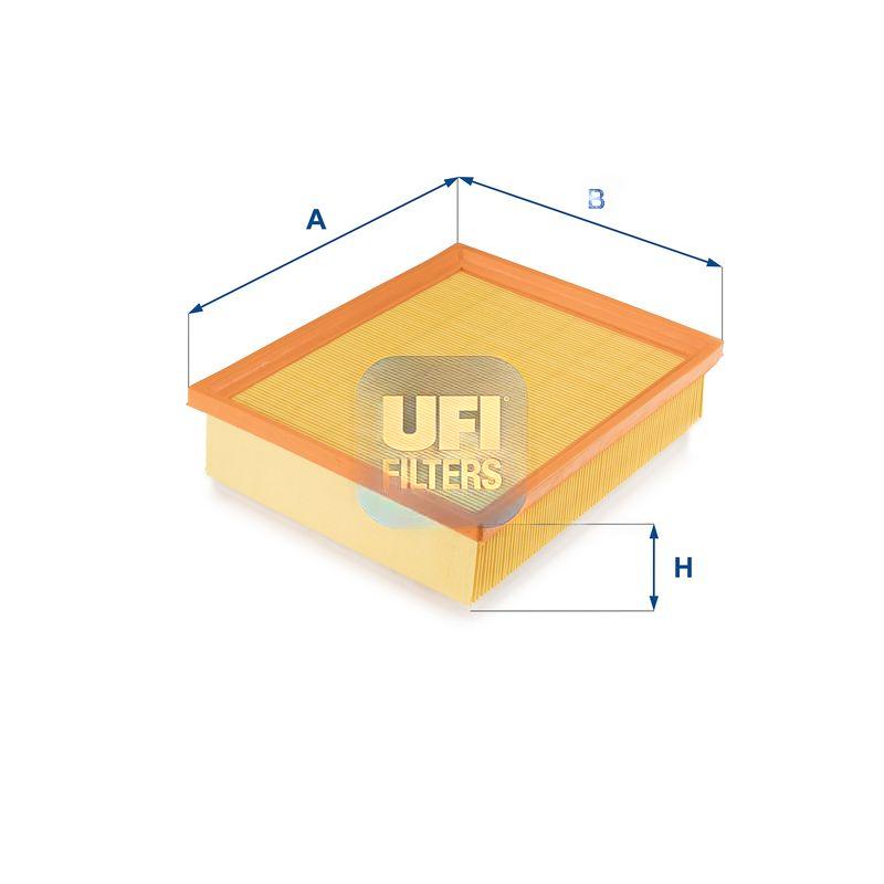 Повітряний фільтр, фільтрувальний елемент, Ufi 30.664.00