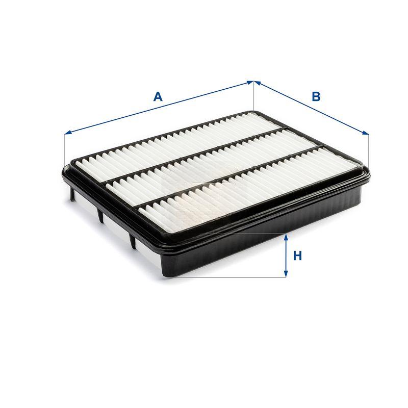 Повітряний фільтр, фільтрувальний елемент, Ufi 30.505.00