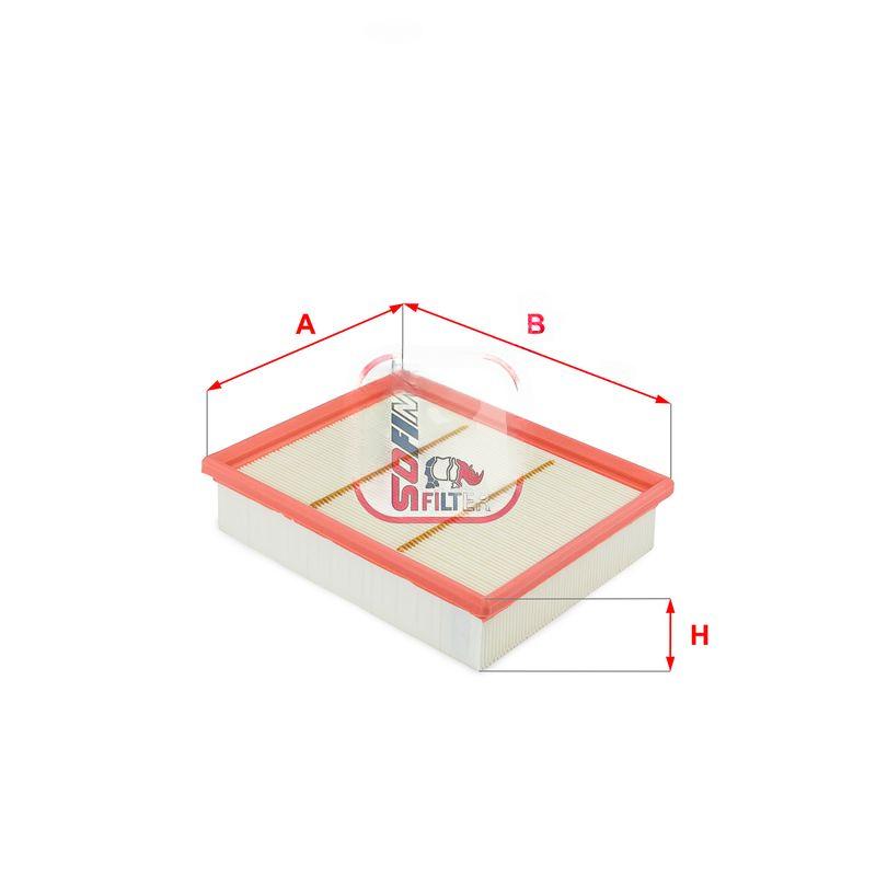 Повітряний фільтр, фільтрувальний елемент, Sofima S3318A