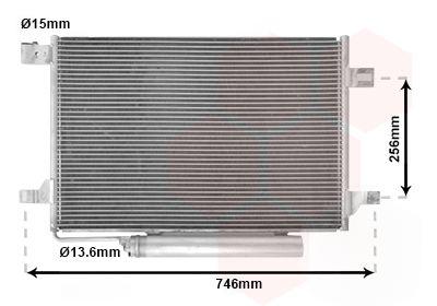 Конденсатор, система кондиціонування повітря, Van Wezel 30005572