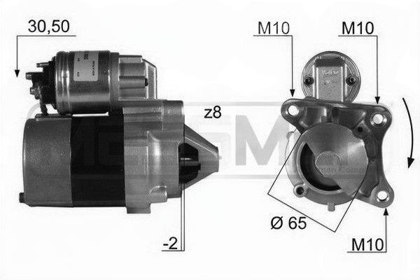 Стартер, Messmer 220023A