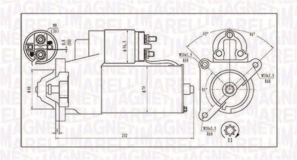 Стартер, Magneti Marelli 063720373010