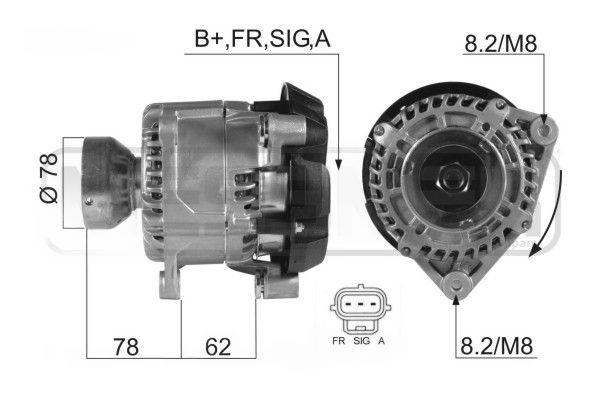 Генератор, Era 210366A