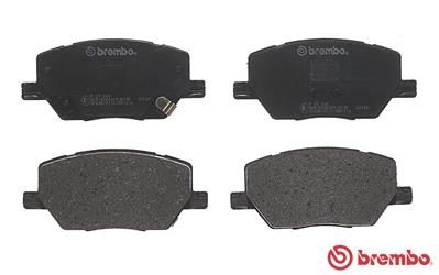 Комплект гальмівних накладок, дискове гальмо, Brembo P23164