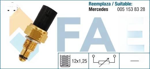 Датчик, температура палива, Fae 33880