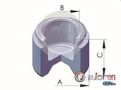 Поршень, гальмівний супорт, Autofren D025346