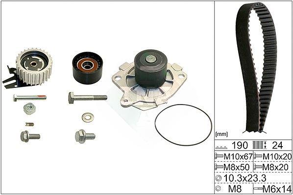Водяний насос + зубчастий ремінь, Ina 530062430
