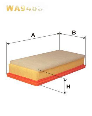 Повітряний фільтр, Wix Filters WA9453