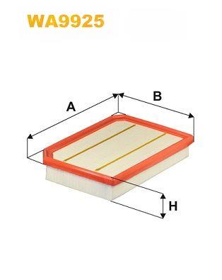 Повітряний фільтр, Wix Filters WA9925