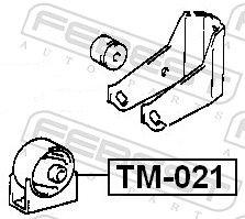 Опора, двигун, Febest TM-021