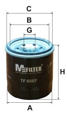 Оливний фільтр, Mfilter TF6507