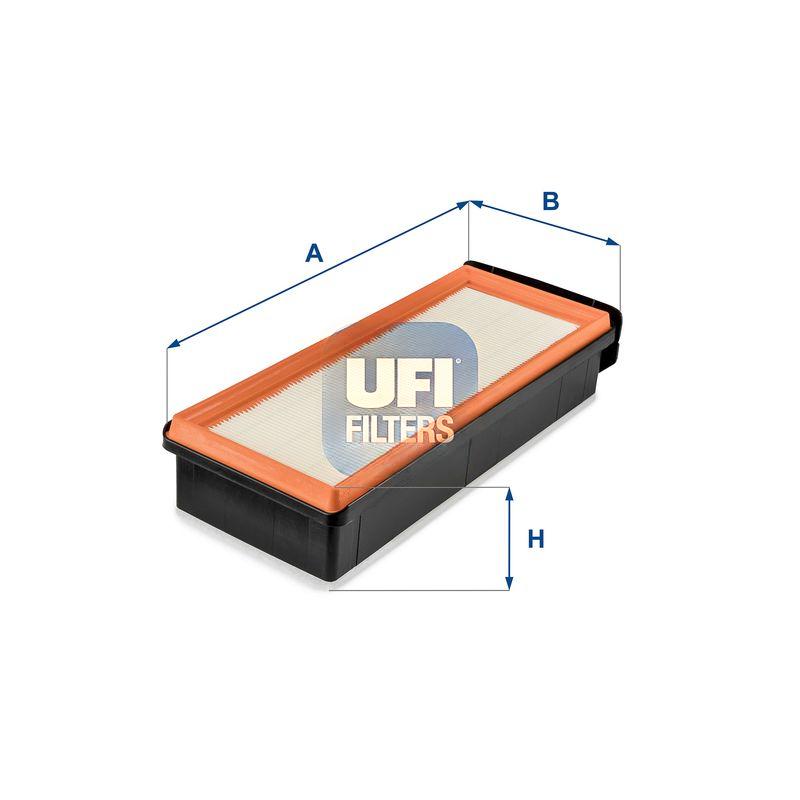 Повітряний фільтр, фільтрувальний елемент, BMW F01/F10/F25/X5(E70)/X6(E71) 11- 3.0D, Ufi 30.655.00