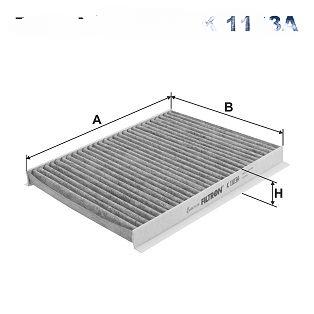 Фільтр, повітря у салоні, Filtron K1103A