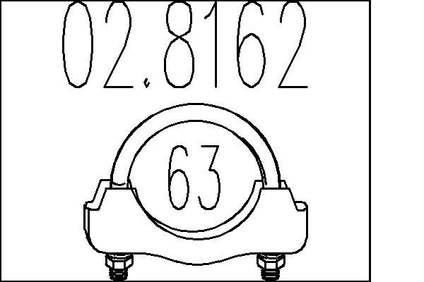 Фітинг, система відведення вг, Mts 02.8162