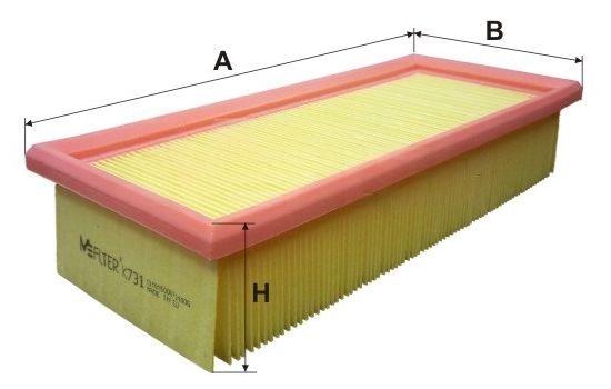Повітряний фільтр, Mfilter K731