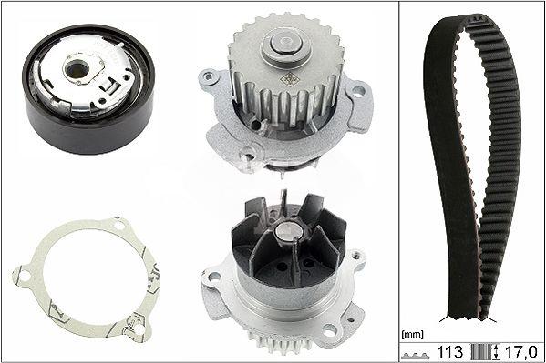 Водяний насос + зубчастий ремінь, Ina 530066330