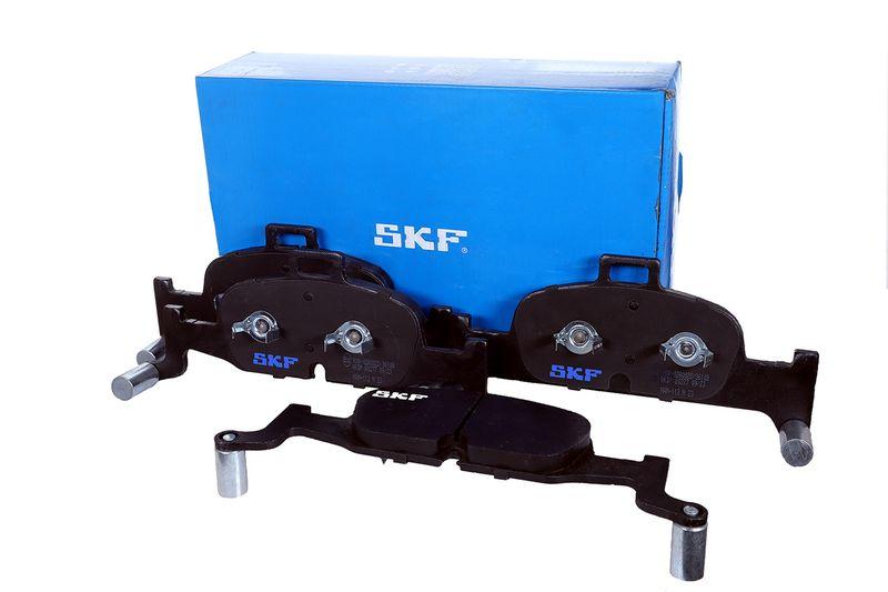 Комплект гальмівних накладок, дискове гальмо, Skf VKBP80277