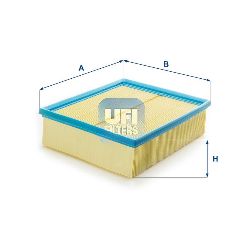Повітряний фільтр, фільтрувальний елемент, AUDI A6 2.5TDI 97-, Ufi 30.109.00
