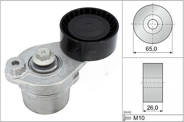 Натяжний пристрій, клиновий ремінь, Ina 534071410