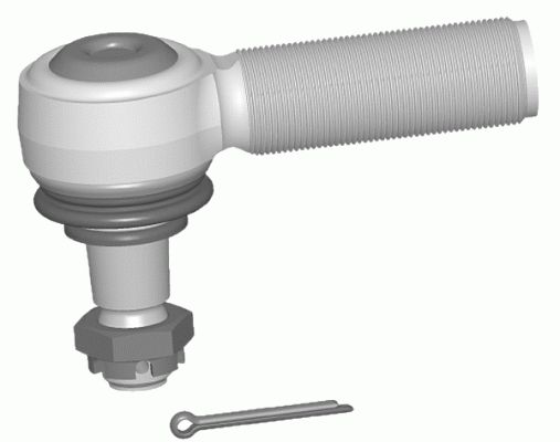 Наконечник, поперечна кермова тяга, передня вісь, MAN G90 M24*1.5MM, Lemförder 11377