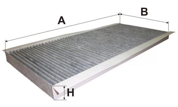 Фільтр, повітря у салоні, Mfilter K9073C