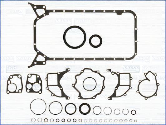 Комплект ущільнень, картер, Model C 200 T D 96-01, DAEWOO MUSSO (FJ) 2.2 TD 99-, SSANGYONG MUSSO 2.3 D 95-99, Ajusa 54010500