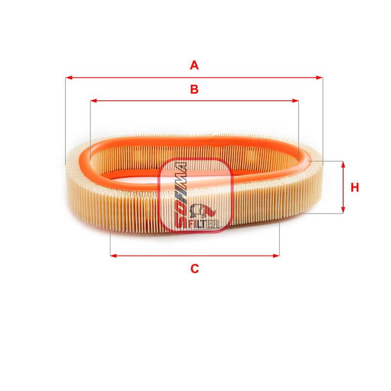 Повітряний фільтр, Sofima S6360A