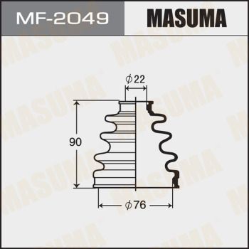 Комплект пилозахисний, приводний вал, Masuma MF-2049