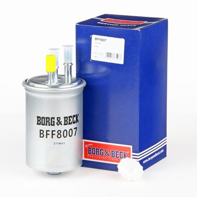 Фільтр палива, без роз’єму для датчика води, Borg & Beck BFF8007