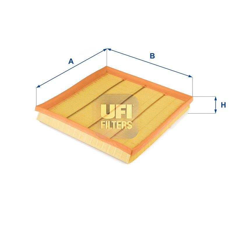 Повітряний фільтр, фільтрувальний елемент, BMW F10 10- 3.5, Ufi 3071400