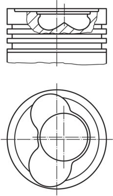 Поршень, Mahle 0306501