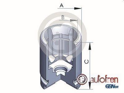 Поршень, гальмівний супорт, Autofren D0-25233