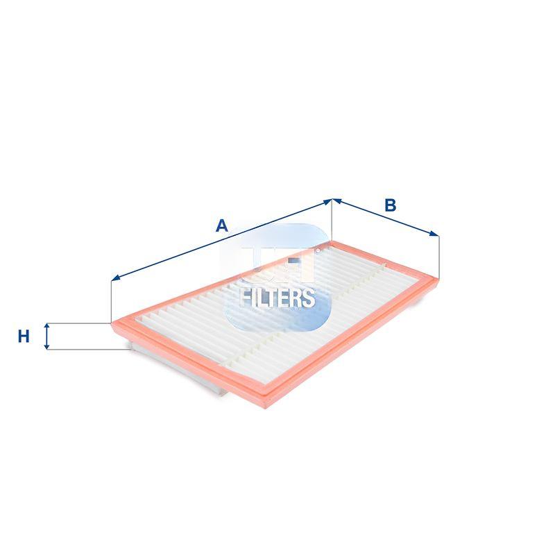 Повітряний фільтр, фільтрувальний елемент, Ufi 30.463.00