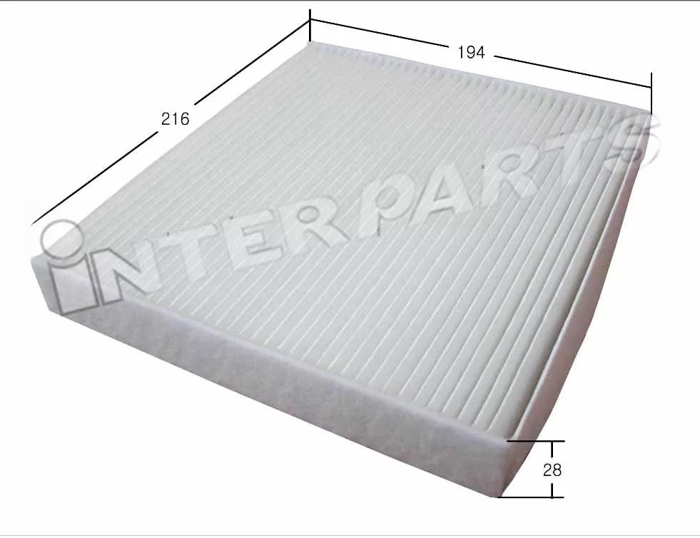 Фільтр, повітря у салоні, Interparts IPCA-111