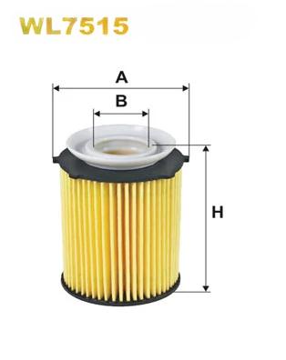 Оливний фільтр, Wix Filters WL7515