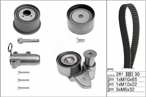 Комплект зубчастих ременів, Ina 530048010