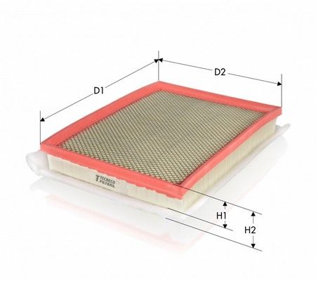 Повітряний фільтр, Tecneco AR2881PMS