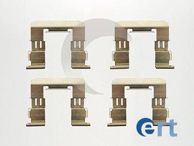 Комплект приладдя, накладка дискового гальма, Ert 420104