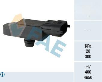 Датчик, тиск наддування, Fae 15068