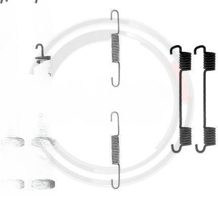 Комплект приладдя, колодка стоянкового гальма, A.B.S. 0622Q