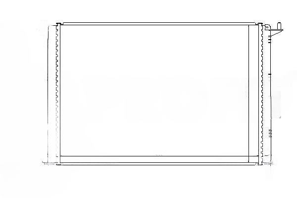 Радіатор, система охолодження двигуна, Profit 6037N5