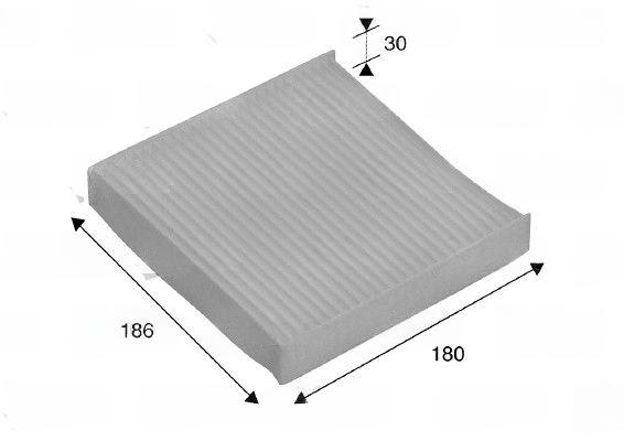 Фільтр, повітря у салоні, Valeo 698886